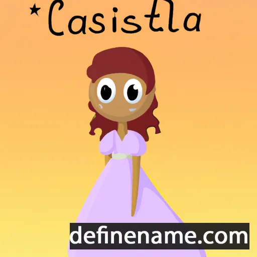 cartoon of the name Celestina