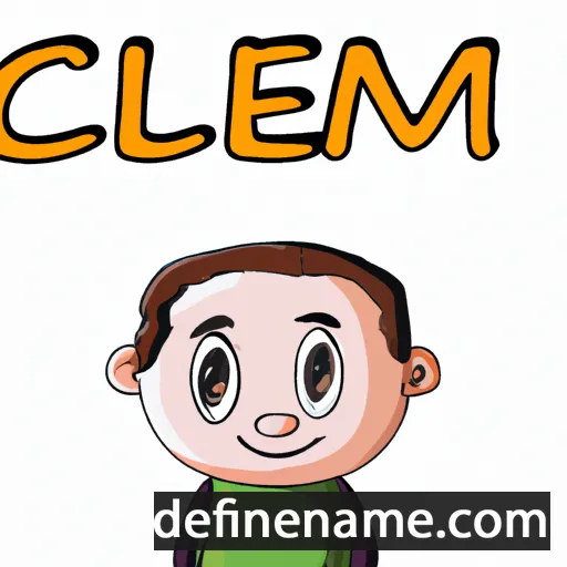 cartoon of the name Cemal