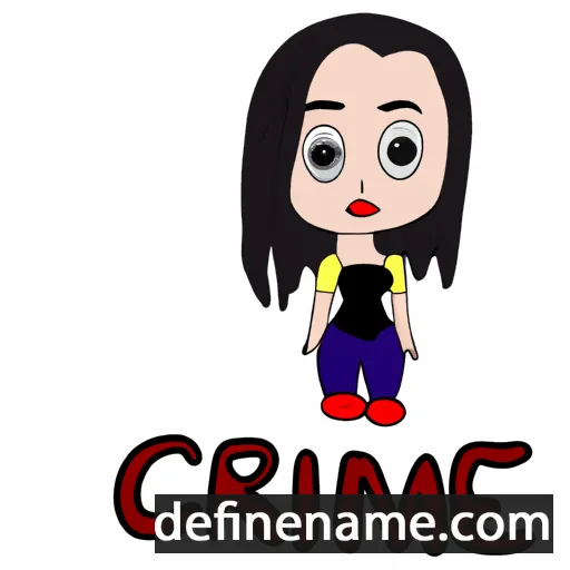 cartoon of the name Cemre