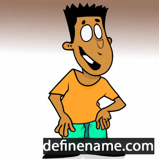 cartoon of the name Cesário