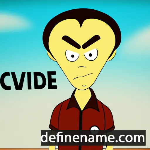 cartoon of the name Cevdet