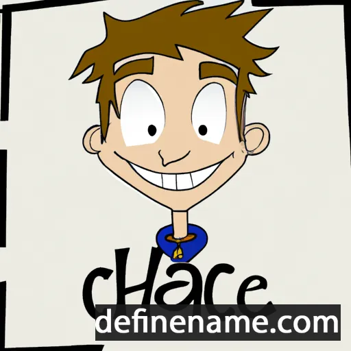 cartoon of the name Chace