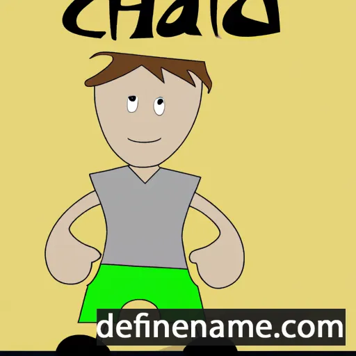 cartoon of the name Chad