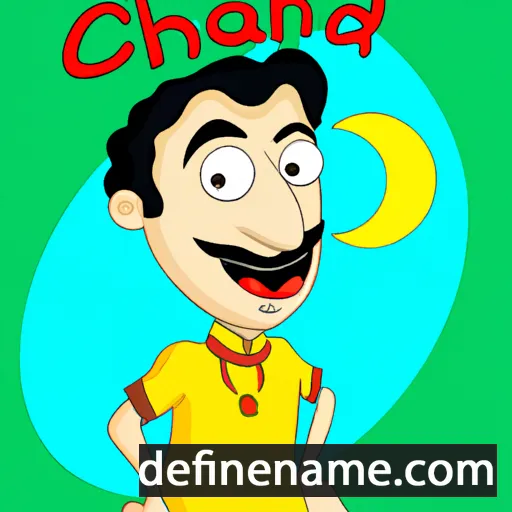 cartoon of the name Chand