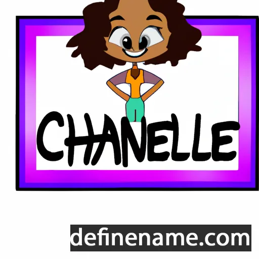 Chanelle cartoon