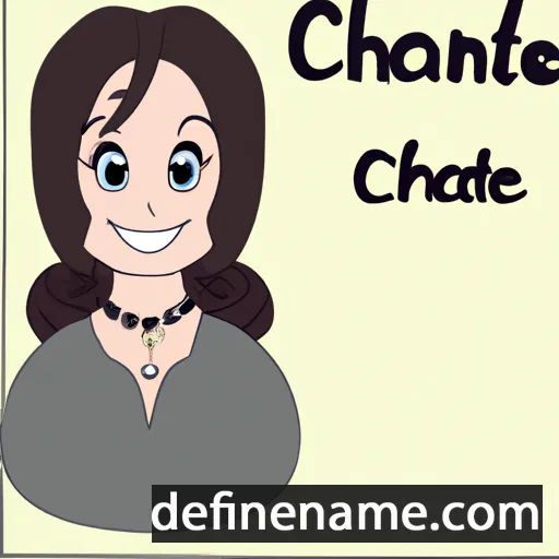 Chantal cartoon