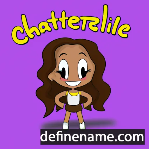 cartoon of the name Chantelle