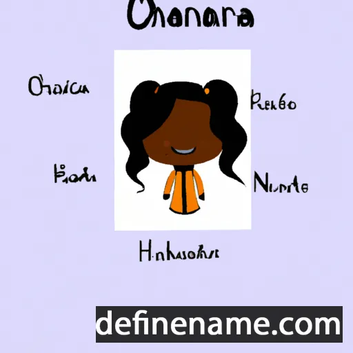 cartoon of the name Chantrea