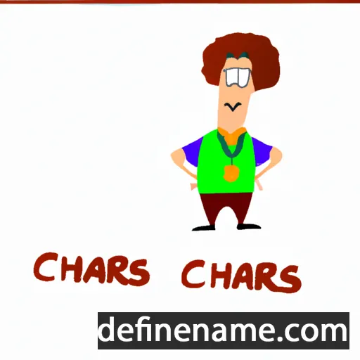 cartoon of the name Chares