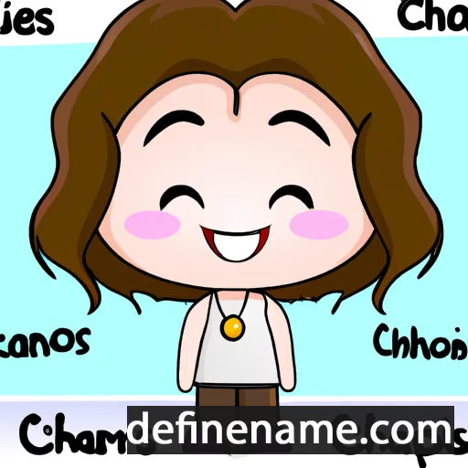 cartoon of the name Charis