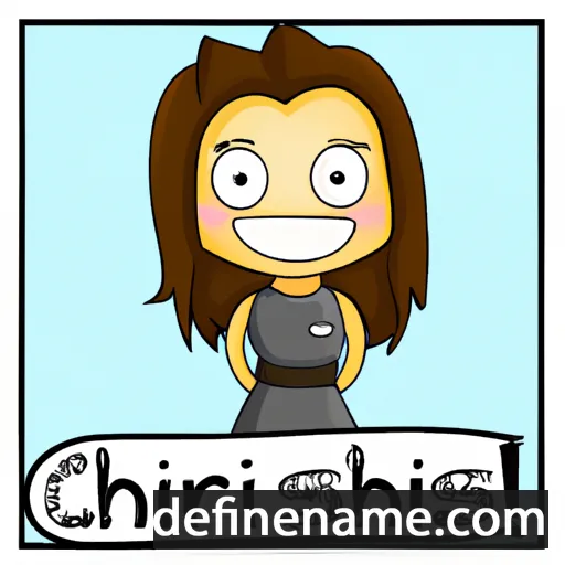 cartoon of the name Charissa