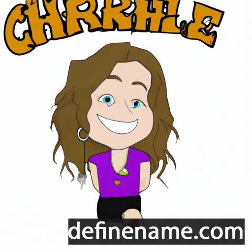 cartoon of the name Charleigh