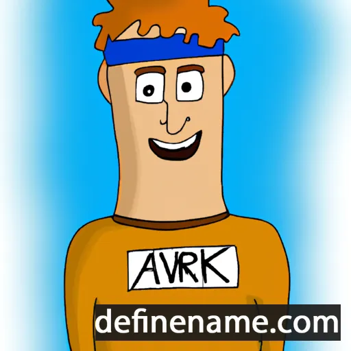 Árvakr cartoon