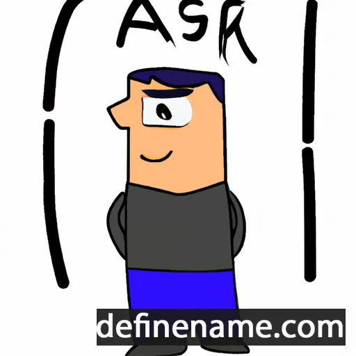 Ásar cartoon