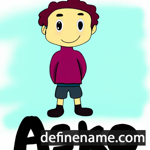 cartoon of the name Ásko