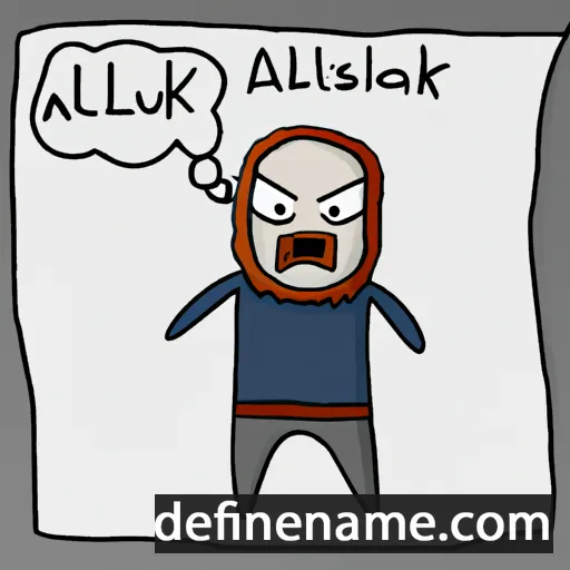 Áslákur cartoon