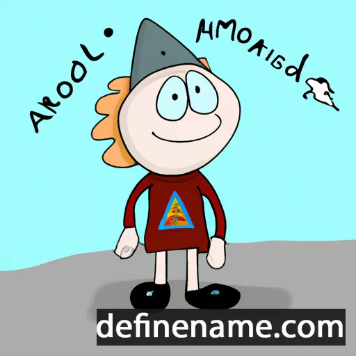 cartoon of the name Ásmóðr