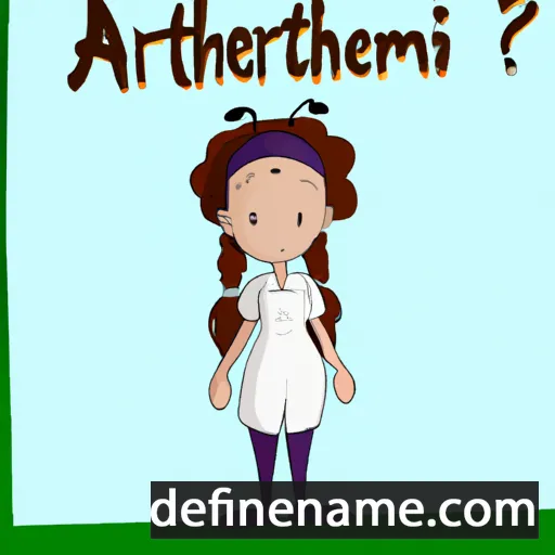 Arthémie cartoon