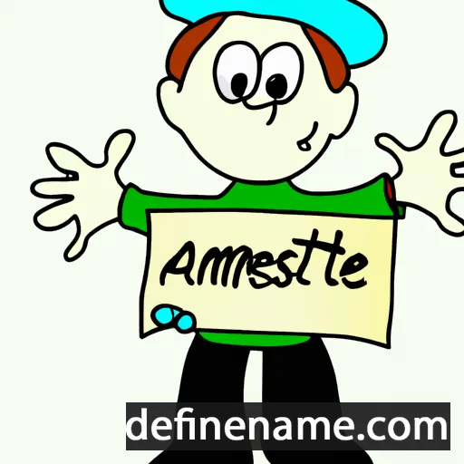 cartoon of the name Arthémise