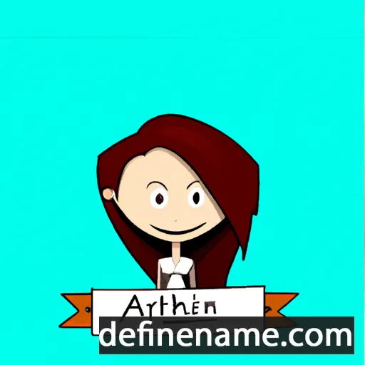 Arthlyn cartoon