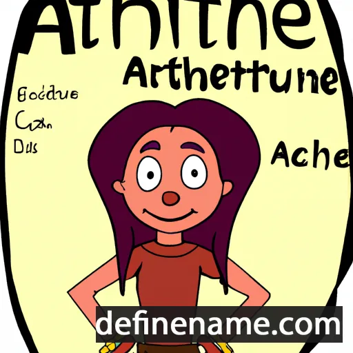 cartoon of the name Arthurine