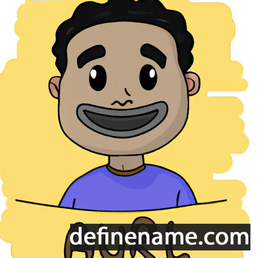 cartoon of the name Arul