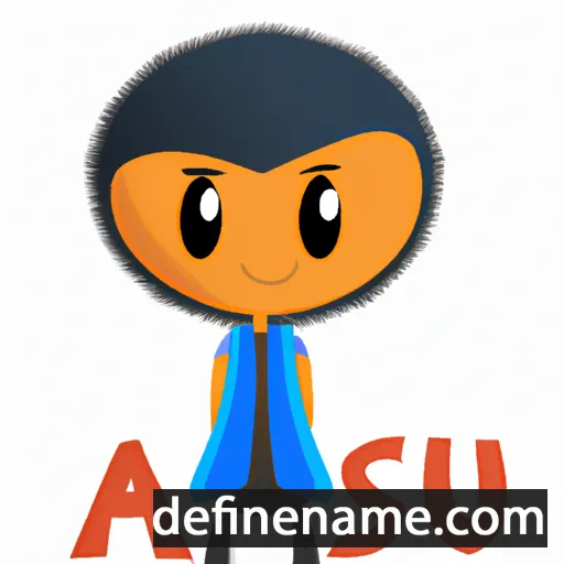 cartoon of the name Arusi