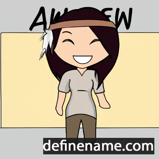 cartoon of the name Arwenn