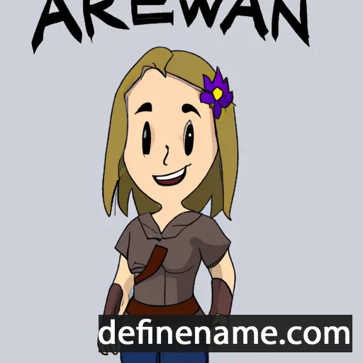 Arwenna cartoon