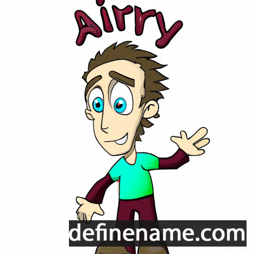 cartoon of the name Ary