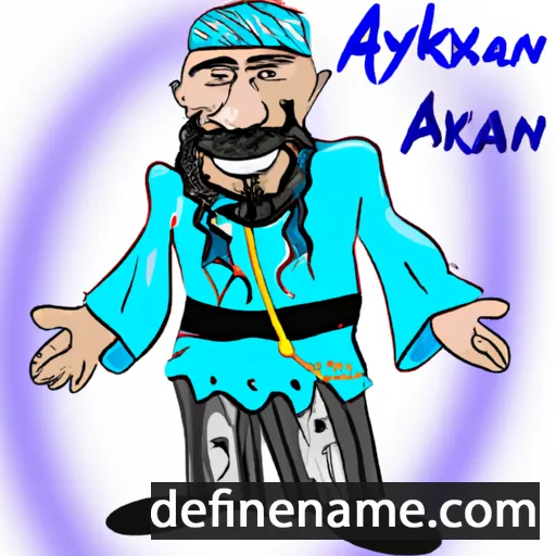 cartoon of the name Arylkhan