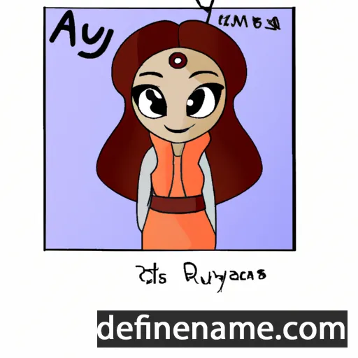 Aryuna cartoon