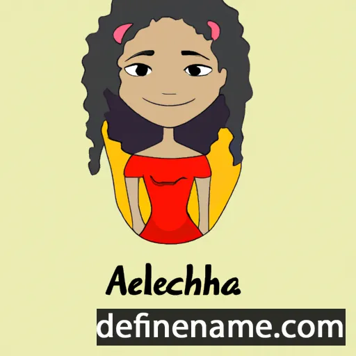 cartoon of the name Arzhela