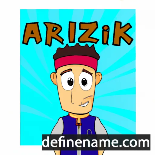 cartoon of the name Arziki