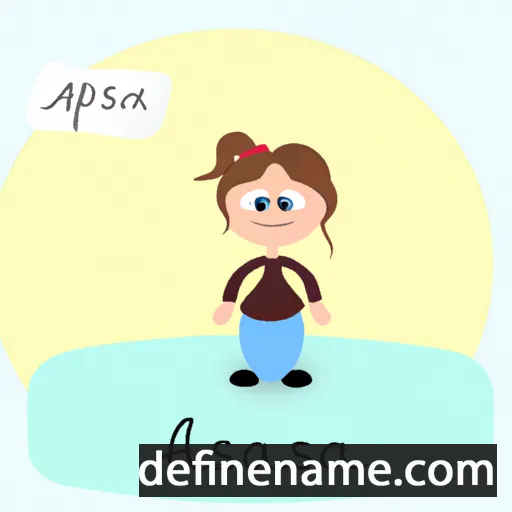 cartoon of the name Aškašepa