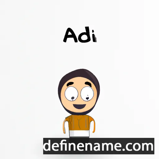 cartoon of the name Asadi