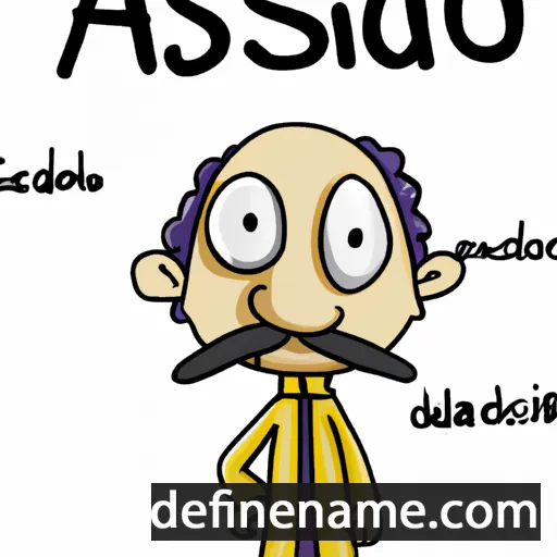 cartoon of the name Asadullo