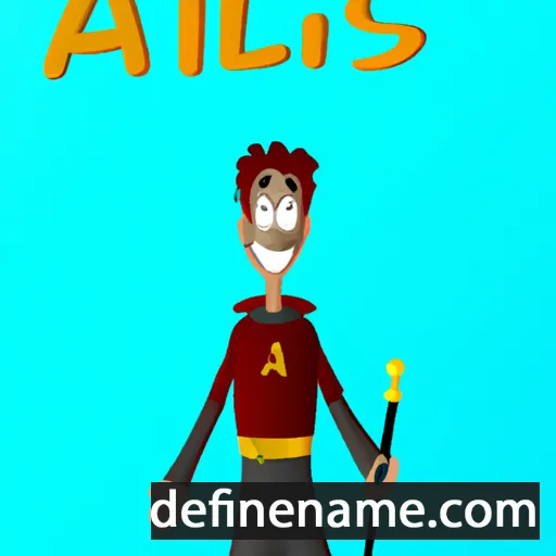 cartoon of the name Asalaís