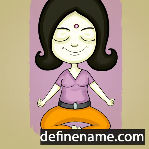 cartoon of the name Asana