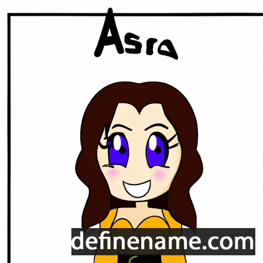 cartoon of the name Asara