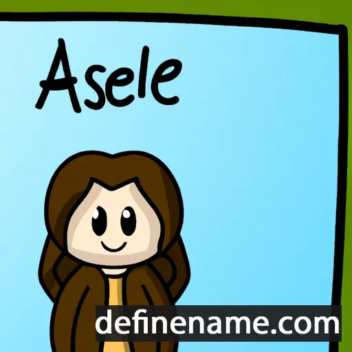 cartoon of the name Aselle