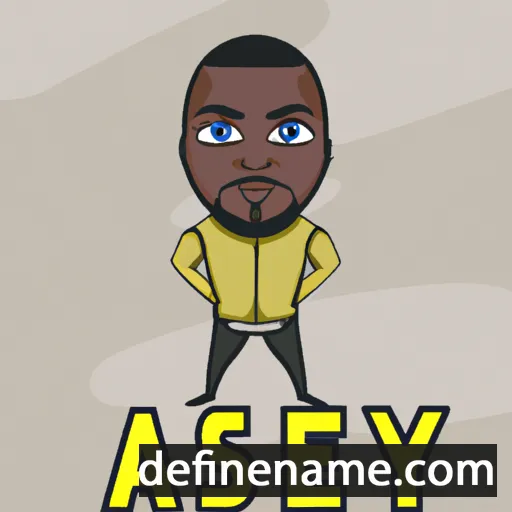 cartoon of the name Aseyiowu