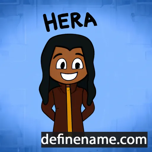 cartoon of the name Asheera