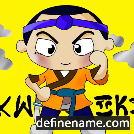 cartoon of the name Ashitaka