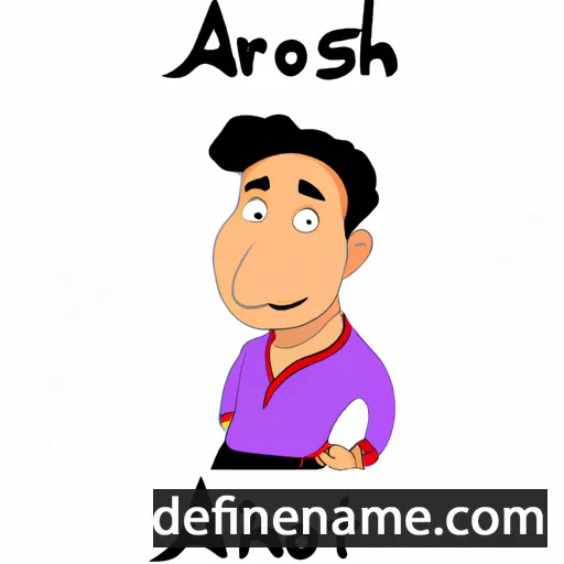 cartoon of the name Ashot