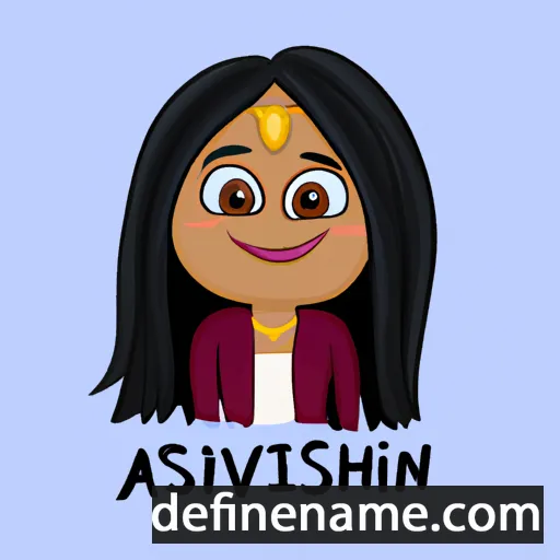 cartoon of the name Ashvini