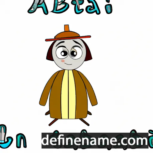 cartoon of the name Asītu-tabni