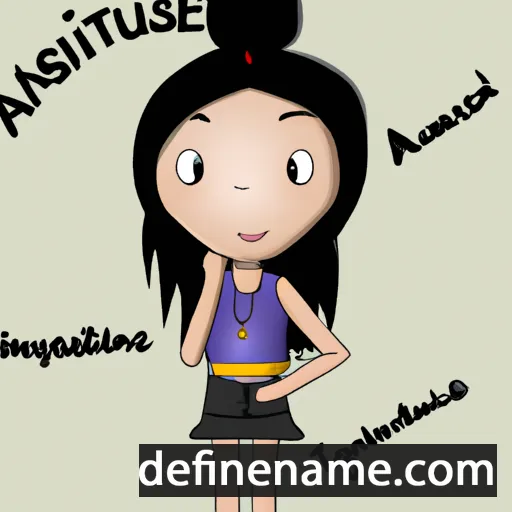 Asianique cartoon