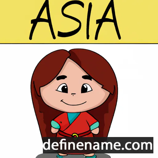 Asija cartoon