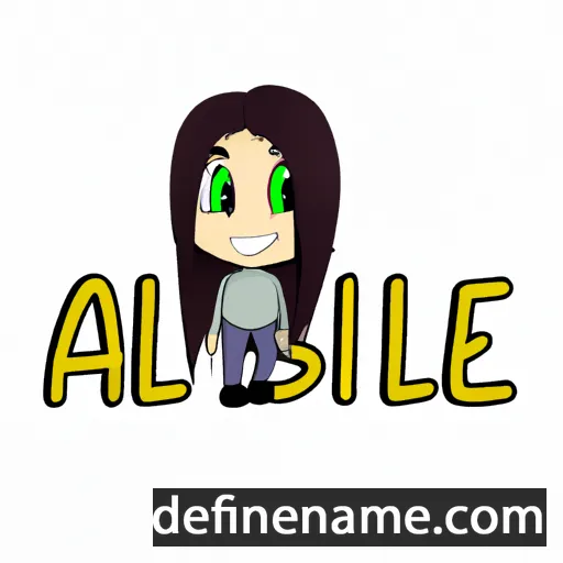 cartoon of the name Asile